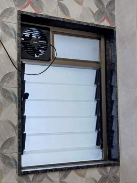 louvers bathroom windows image